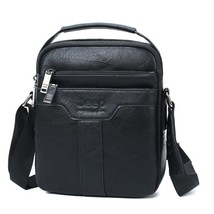 JEEP BULUO Men Messenger Bags Large Capacity Handbag For Man Spliter Leather Sho - £52.64 GBP