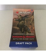 NEW Magic the Gathering Commander Legends D&amp;D Battle for Baldur&#39;s Gate D... - $37.95