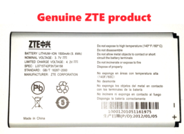 OEM ZTE Battery LI3715T42P3H734158 - Compatible with Various Phones - £14.69 GBP