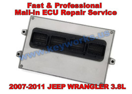 2010 JEEP WRANGLER 3.8L - JK - Fast &amp; Professional ECU, PCM REPAIR SERVICE - £139.54 GBP