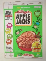 1990 MT Cereal Box KELLOGG&#39;S Apple Jacks GARFIELD &amp; ODIE [Y156k5] - £52.86 GBP