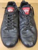 Rawlings Black Cleats Mens Size 7.5 Plastic Academy Tuff Tek Cool 21293/94 - £9.53 GBP