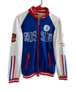 Yuri on Ice Russia National Team Cosplay Jacket  Full Zip Long Sleeve Bl... - $37.95