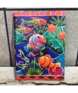 Vtg Hallmark Stationary Colorful Tropical Fish Underwater Coral Letter P... - £11.46 GBP