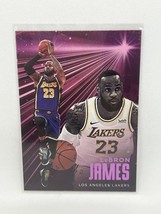 2020-21 Panini Chronicles Essentials LeBron James Los Angeles Lakers #227 pink - £2.23 GBP