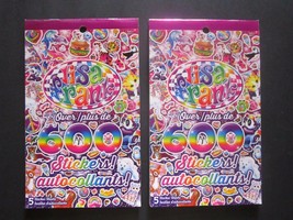 Lisa Frank Over 1200 Stickers Sticker Collection 10 Sheets Rainbow Unicorn Book - £7.39 GBP