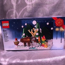 LEGO Limited Edition Santa&#39;s Front Yard 40484 Reindeer &amp; Elf At The Nort... - £27.87 GBP