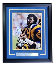 Eric Dickerson Signed Framed 11x14 Los Angeles Rams Photo BAS BD59647 - £113.41 GBP