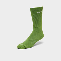 Nike Everyday Plus Performance Cushion Crew Socks Green White Mens 7 -12 - £11.02 GBP