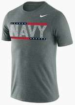 Mens Nike Dry Navy Pledge Dri-Fit Cotton Short Sleeve T-Shirt - XXL/XL/L... - £18.86 GBP