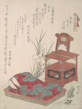 Poster Decoration.Asian Wall design.Ryūryūkyo Shinsai Japanese art.Chair.15259 - £12.91 GBP+