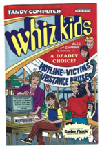 1990 Tandy Computer Whiz Kids Comic Book A Deadly Choice No 68-2001 - $5.94