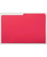 100 Grand &amp; Toy Legal File Folders Red 1/2 Top Tab Reversible 10.5 pt Ac... - £22.32 GBP