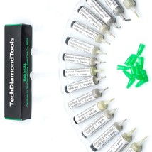 Techdiamondtools Kit Of 15 Diamond Polishing Compound Polishing Pastes Usa Made - £101.15 GBP