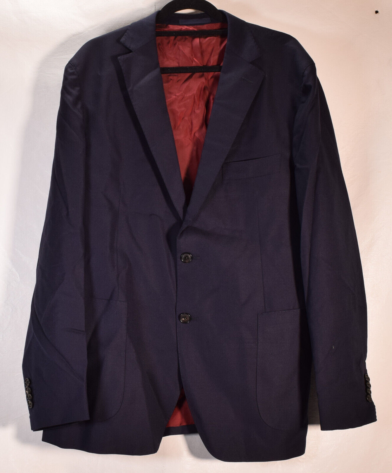Primary image for M.J. Bale Mens Suit Blazer Drop 8 Fit Navy 46