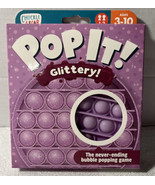 Chuckle & Roar Pop It! Fidget and Sensory Game Christmas Glitter Purple-
show... - $7.92