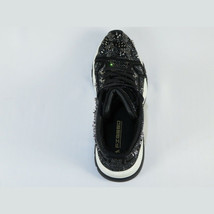 Mens High Top Shoes By FIESSO AURELIO GARCIA,Spikes Rhine stones 2412 Black image 7