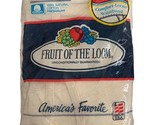 Vintage 1992 Fruit of the Loom Mens White Briefs Underwear 3 Pack M 34 - 36 - £29.88 GBP