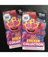 Children&#39;s Trolls WT Sticker Booklets- 4 Sheets Per Booklet, 2 Booklets-... - €6,00 EUR