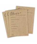 Praft Paper Baby Shower Game Cards 30 Pcs Double-Sided Fill In A06 - €3,43 EUR