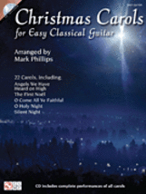 Christmas Carols For Easy Classical Guitar/Book w CD Set - £7.98 GBP