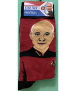 Star Trek Captain Picard Next Generation Crew Sock Men’s Size 10-13 Red ... - $279.98 MXN
