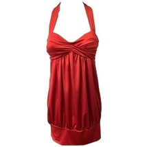 XXI Sexy Red Halter Dress Size Small - £11.20 GBP