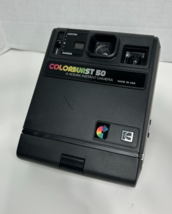 Kodak Colorburst 50 Instant Film Camera, Black - Vintage Original USA Made - £11.75 GBP