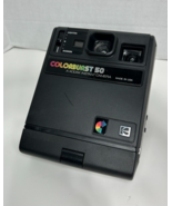 Kodak Colorburst 50 Instant Film Camera, Black - Vintage Original USA Made - £11.81 GBP