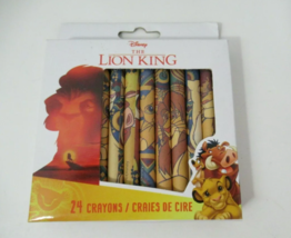 Disney The Lion King ONE box new pack of 24 crayons stocking stuffer - $3.95