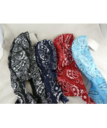 4 Motorcycle Cycling Bandanas Red and Blues New - $280.41 MXN
