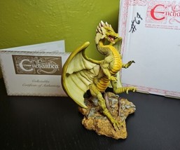 1993 Enchantra Collectibles Spring Dragon Gorgoyle EN 2070 NIB with COA ... - $150.43