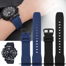 24mm Silicone Sport Watchband Strap for Casio Protrek Prg-600y/650 Prw-6... - $24.99