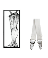 Vanguard  Y Style White Shirt Stirrup Holders, Shirt Stays, garters - $8.61