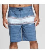 Goodfellow &amp; Co™ Board Shorts ~ Men&#39;s Size 28 ~ 10&quot; Inseam ~ Image Blue - $42.10 CAD