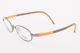 Adidas A987 40 6054 Ambition Caramel Orange Eyeglasses 987 406054 44mm KIDS - £51.91 GBP
