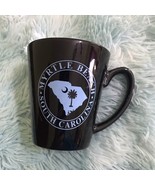 Myrtle Beach South Carolina Cup Mug Black Blue Souvenir Coffee - $14.52