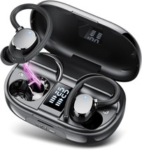 Ear buds Wireless Bluetooth Earbuds Sport 2024 NEW Bluetooth 5.3 Headphones with - £59.36 GBP