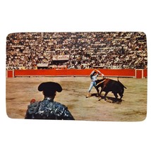 Postcard Placing Banderillas In The Bull Fighting Mexico Chrome Posted - £8.50 GBP