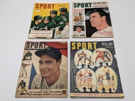 Vintage Sport Magazine Lot 1940s 1950s Baseball College Football Boxing ... - $19.79