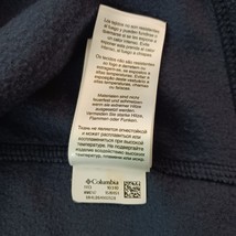 Columbia WM6747 Men's Cathedral Peak II Vest Full Zip Navy Blue Size Large image 6