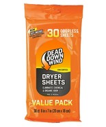 Dead Down Wind Dryer Sheets - 30 Count - £15.95 GBP