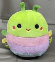 Squishmallows RUTABAGA The CATERPILLAR 4&quot; Plush KellyToy - £7.43 GBP