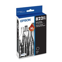 EPSON 822 DURABrite Ultra Ink High Capacity Black Cartridge (T822XL120-S) Works  - $65.44