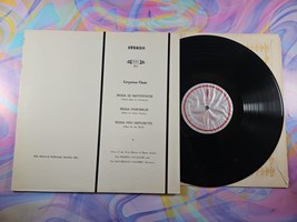 Choir Of The Frati Minori Of Busto Arsizio – Gregorian Chant (Record, MH... - $9.99