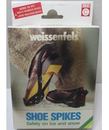 Vintage Weissenfels Shoe Spikes Ice Snow Walking 1980s Made in Italy - X... - £14.87 GBP