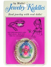 Vintage 1967 Liddle Kiddles Girls Jewelry Flower Charm Bracelet Mod Doll MOC New - £142.08 GBP