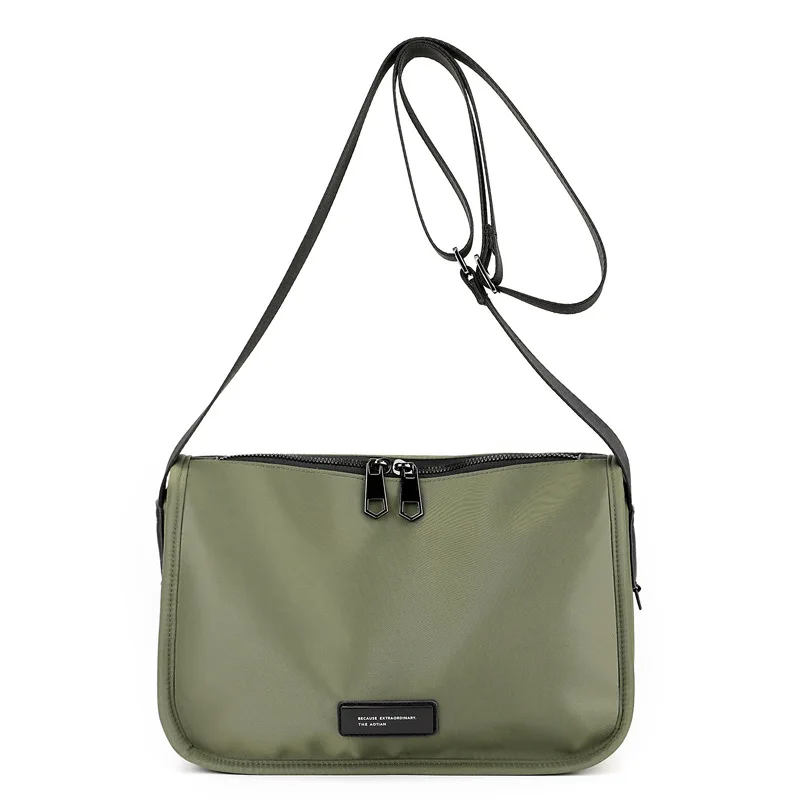 Male Shoulder Bag Waterproof Oxford Messenger Bag Small Casual Travel Ba... - $33.63