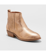 Universal Thread™ Brand ~ Women&#39;s Size 6 ~ Metallic ~ Western Ankle Boots - $35.80 CAD