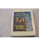 The Mills Brothers Memories Nice And Easy 8 Track Tape, TAPE 1, Paper Do... - $3.86 CAD